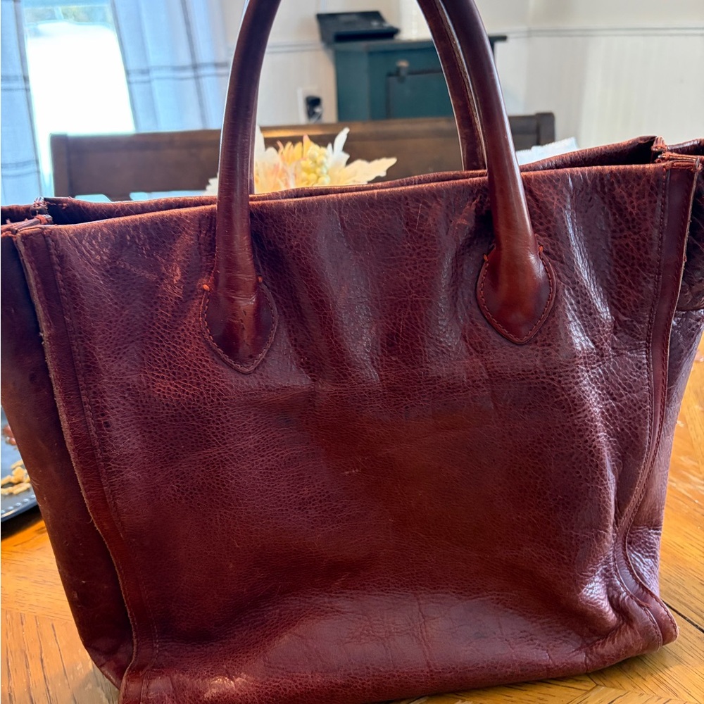 Madewell Leather Tote Bag - Picture 2 of 5